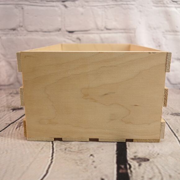 Wooden CD And Craft Storage Crate - Picture 2 of 7